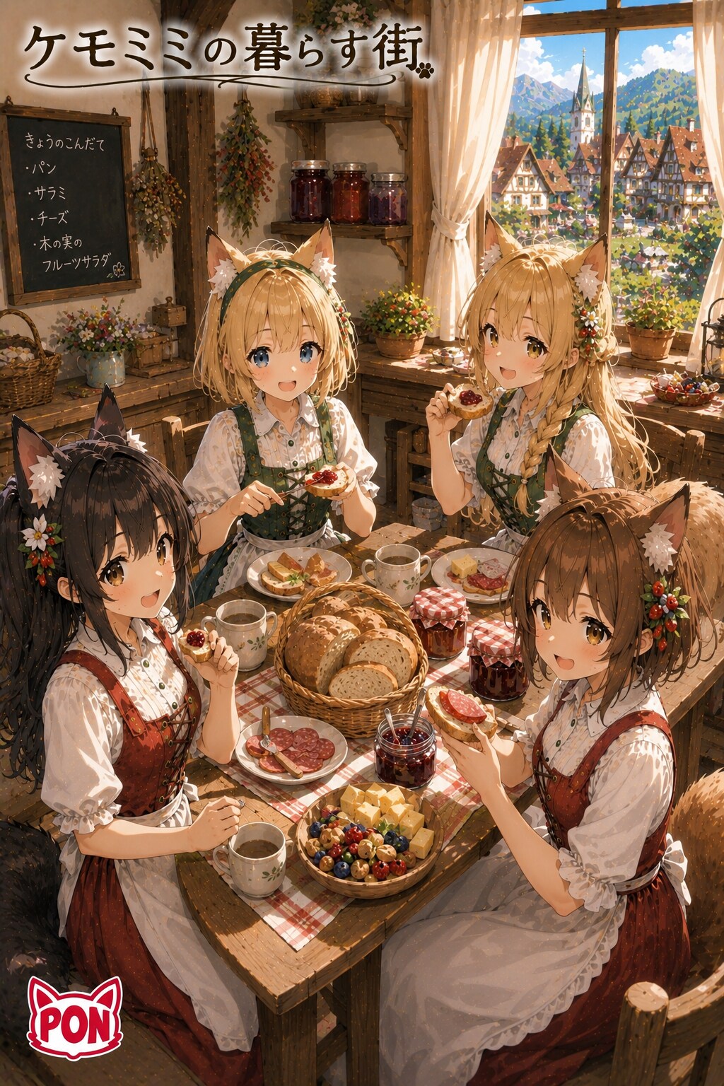 ケモミミの暮らす街