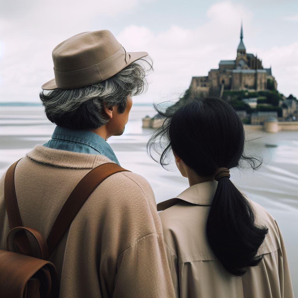 コンコルド広場のオベリスク、モン・サン・ミシェル城