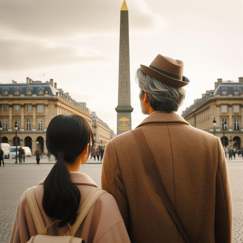 コンコルド広場のオベリスク、モン・サン・ミシェル城