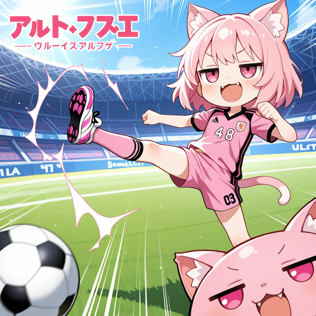 サッカーねこちゃん！！