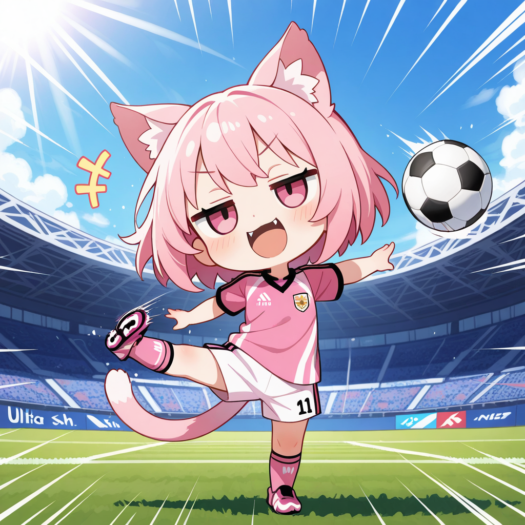 サッカーねこちゃん！！
