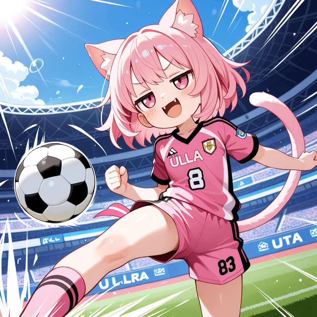 サッカーねこちゃん！！