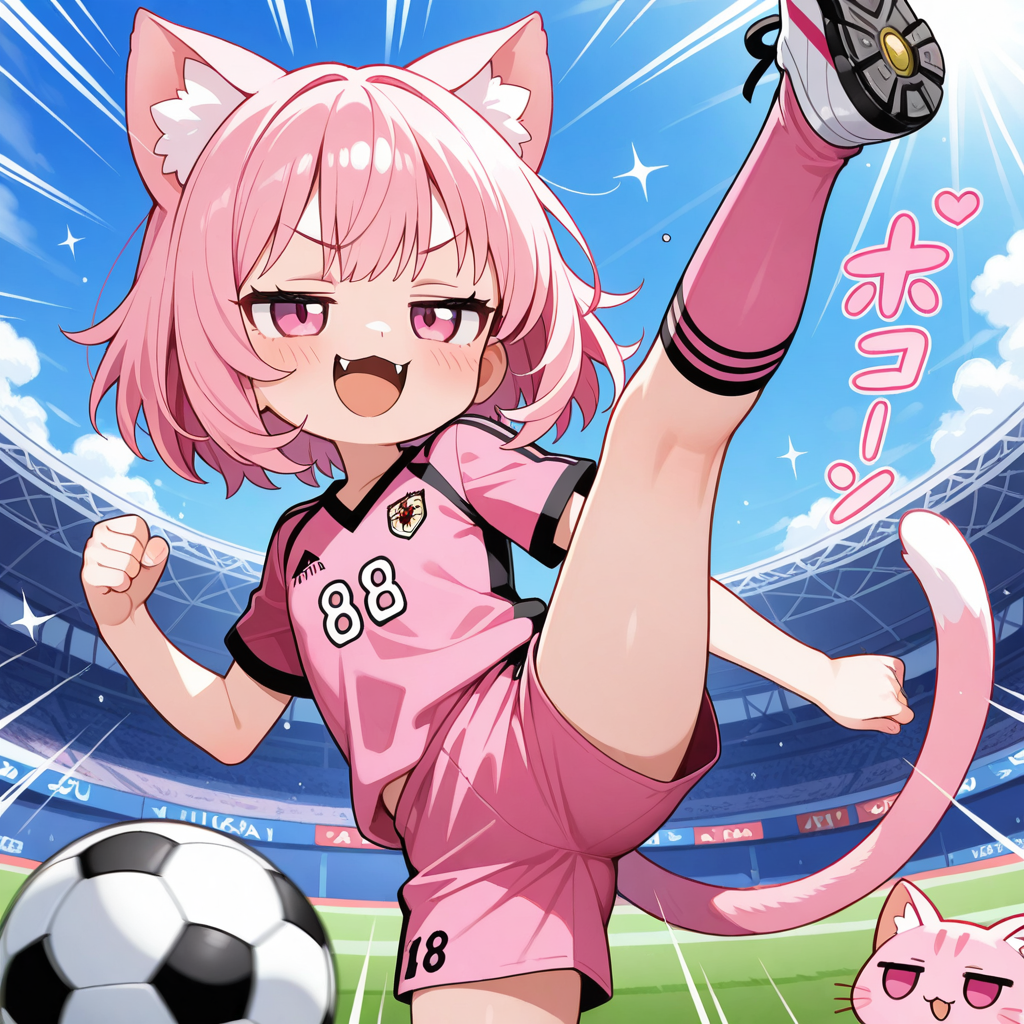 サッカーねこちゃん！！