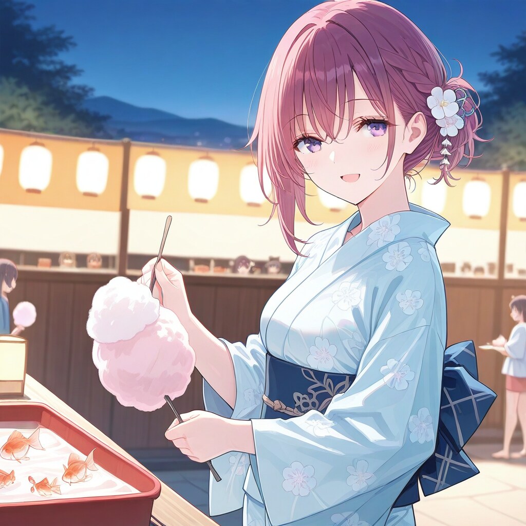 えっと・・・これで金魚すくうの？本気で言ってるの？
