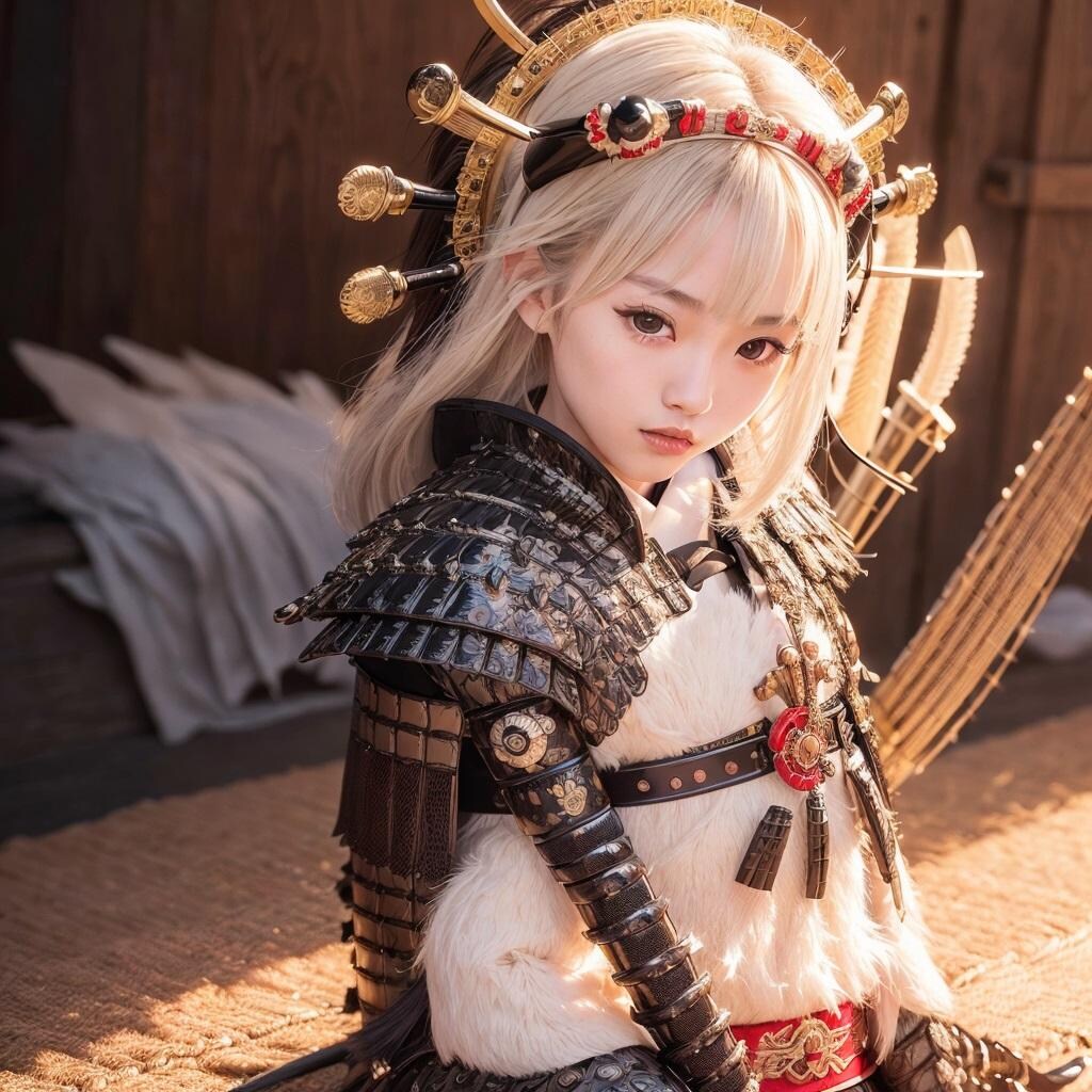 武将風なお姉さん