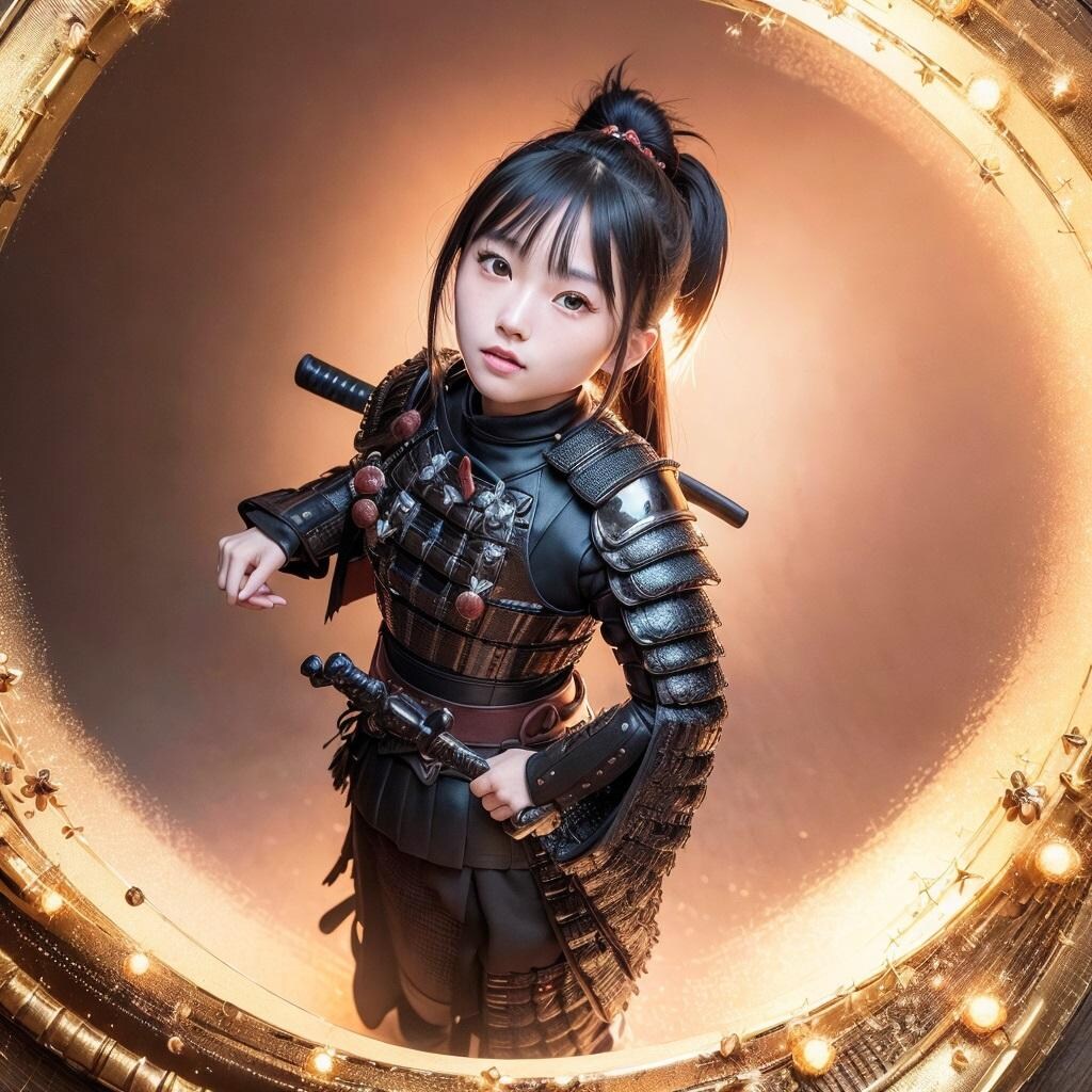 武将風なお姉さん