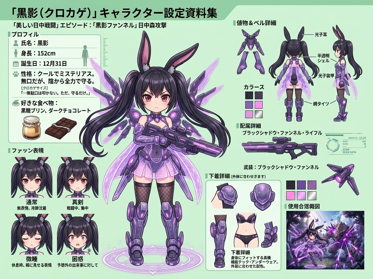 黒影ちゃん