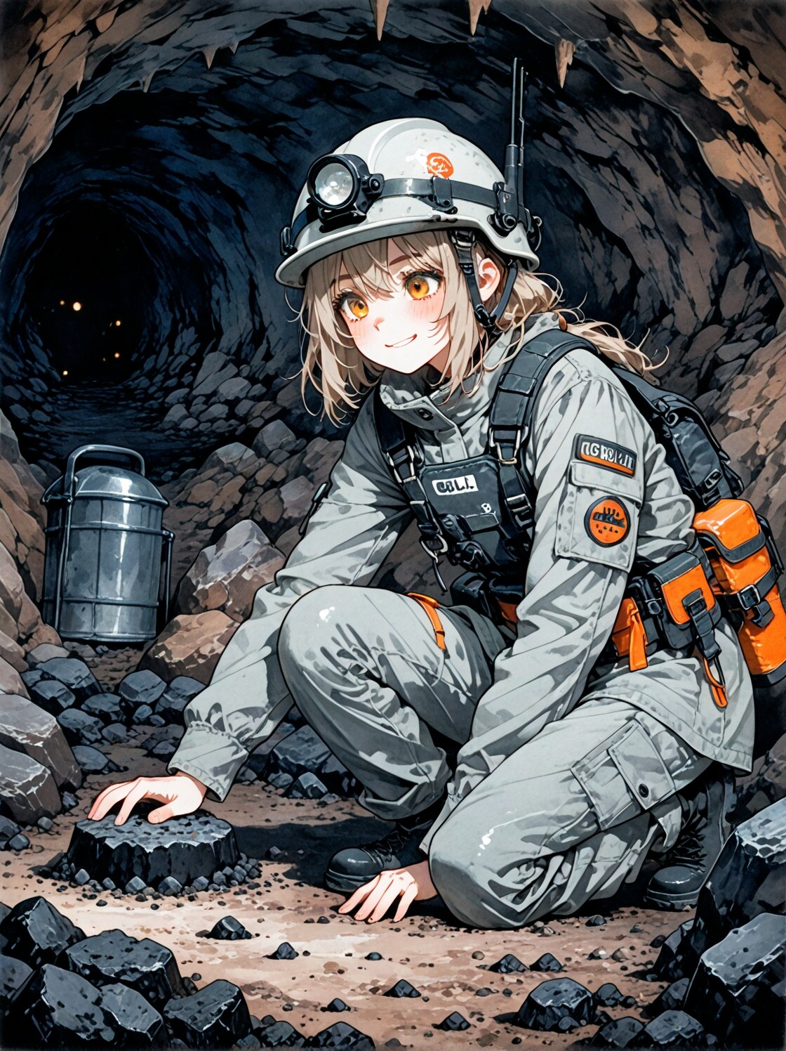 炭鉱 | の人気AIイラスト・グラビア