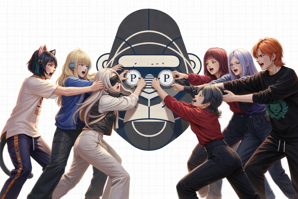 点『P』の取り合い