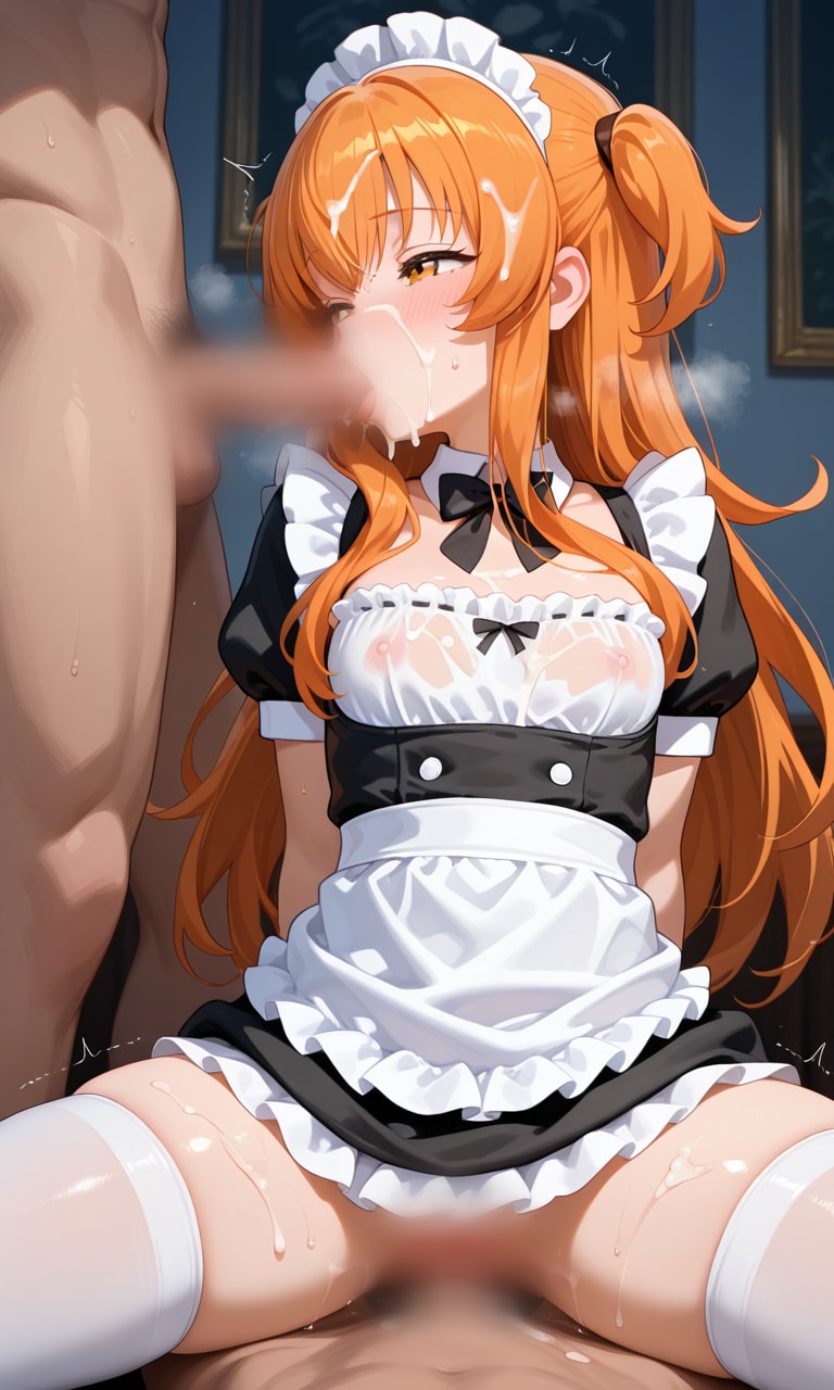 ご奉仕するマヤちゃん