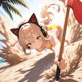 ビーチフラッグガチ勢 4枚目