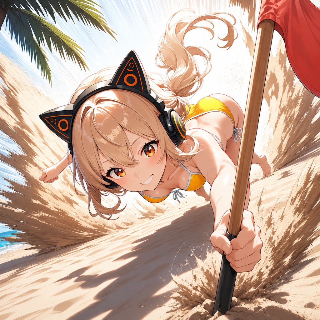 ビーチフラッグガチ勢