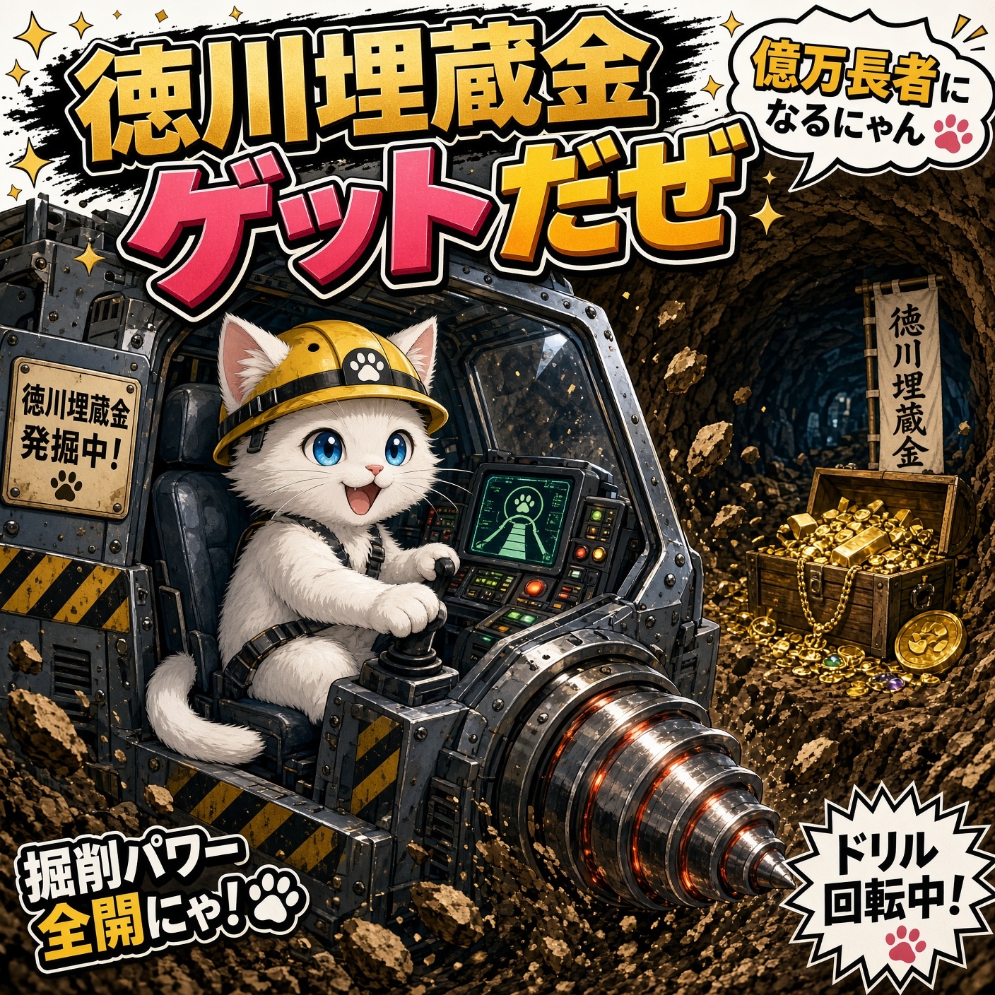 徳川埋蔵金/Grok | の人気AIイラスト・グラビア