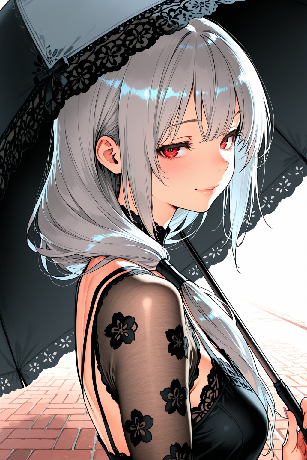 意味深な視線を送る同期 | の人気AIイラスト・グラビア