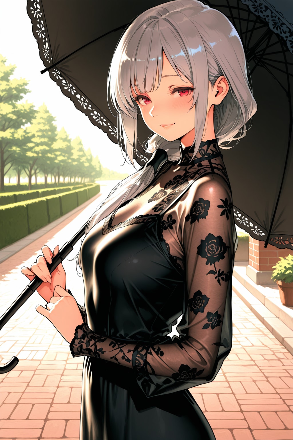 意味深な視線を送る同期