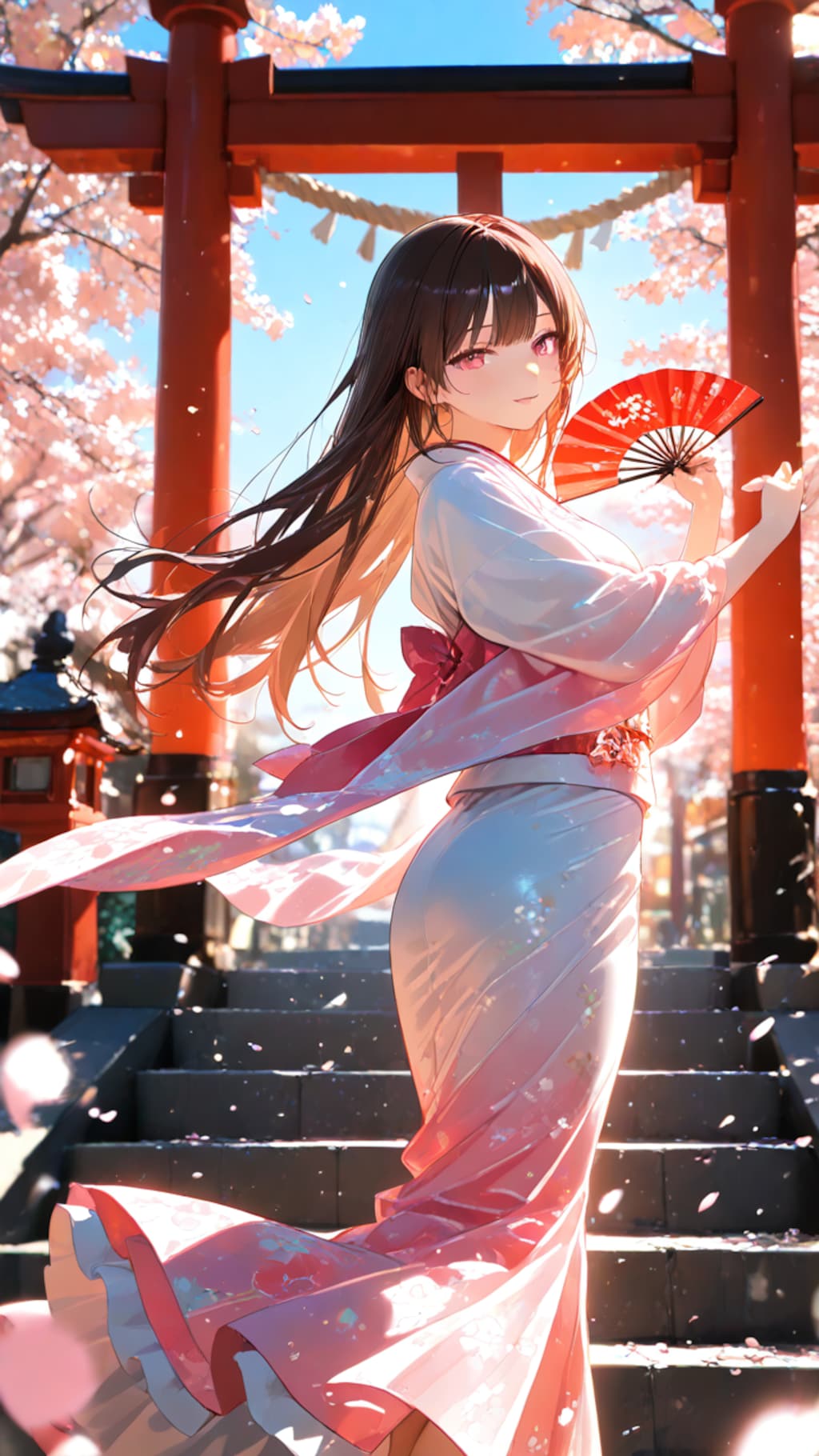 扇子女子