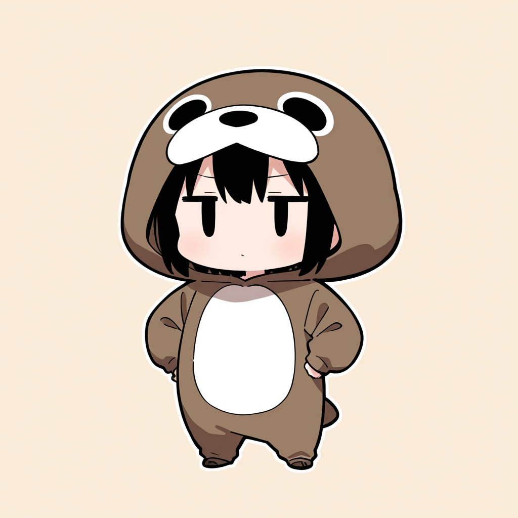 着ぐるみ着せ替え（ナマケモノ）