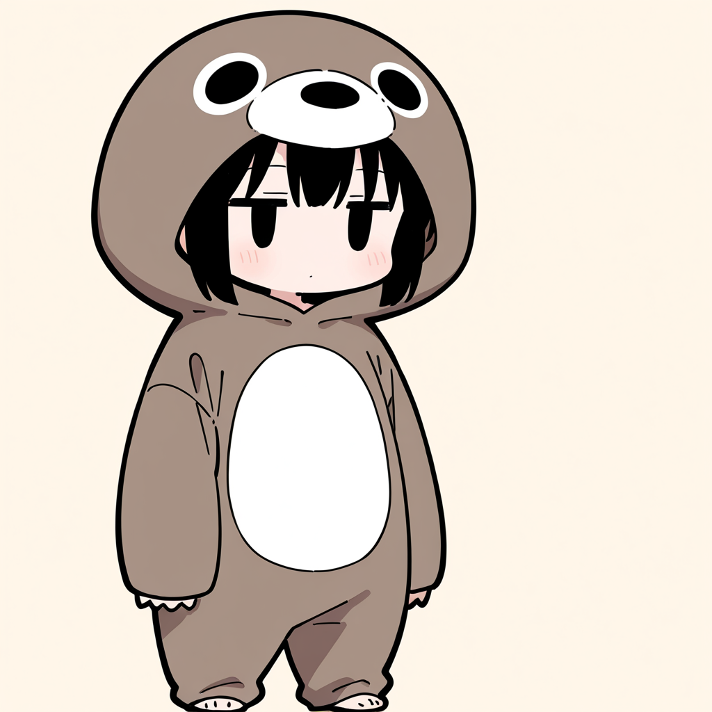 着ぐるみ着せ替え（ナマケモノ）