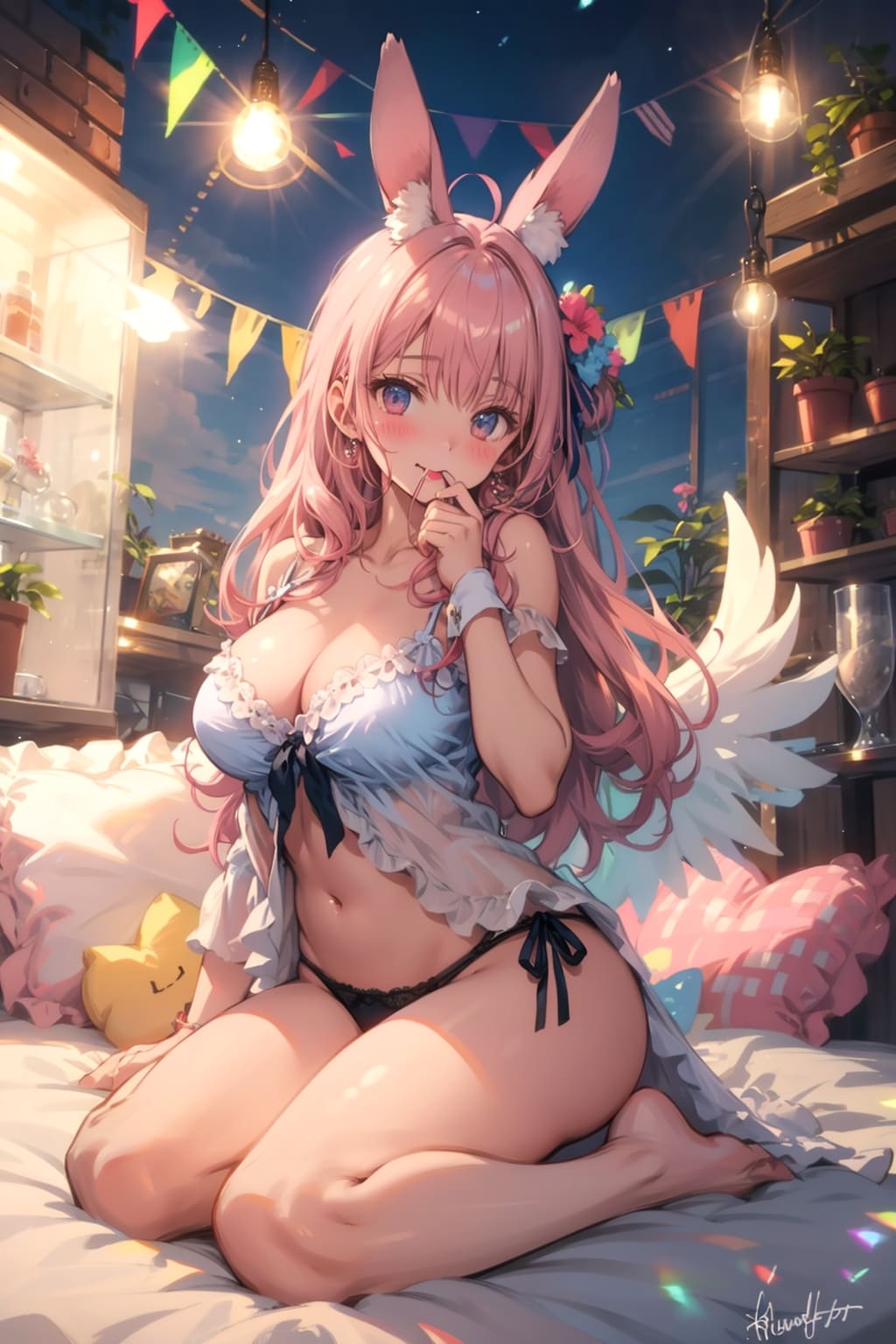うさぎの天使ちゃん
