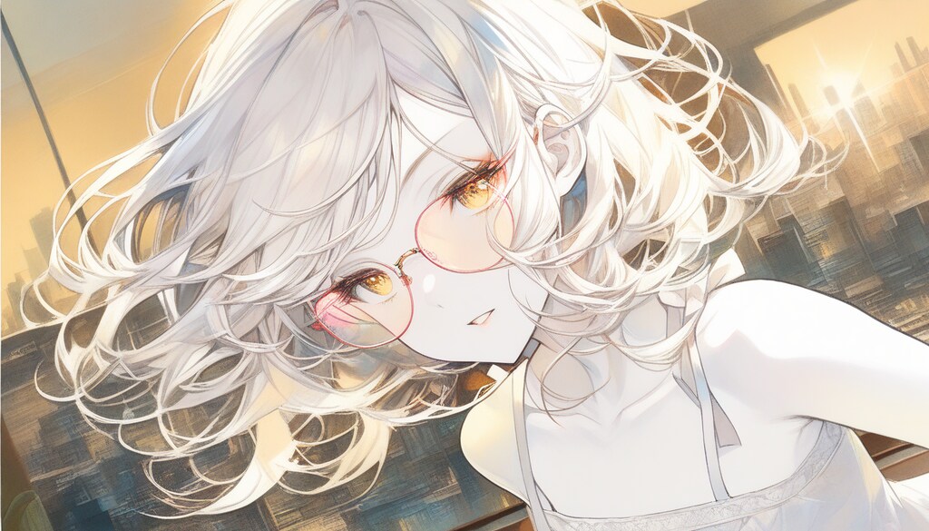 白ちゃんと眼鏡【畫風変更】
