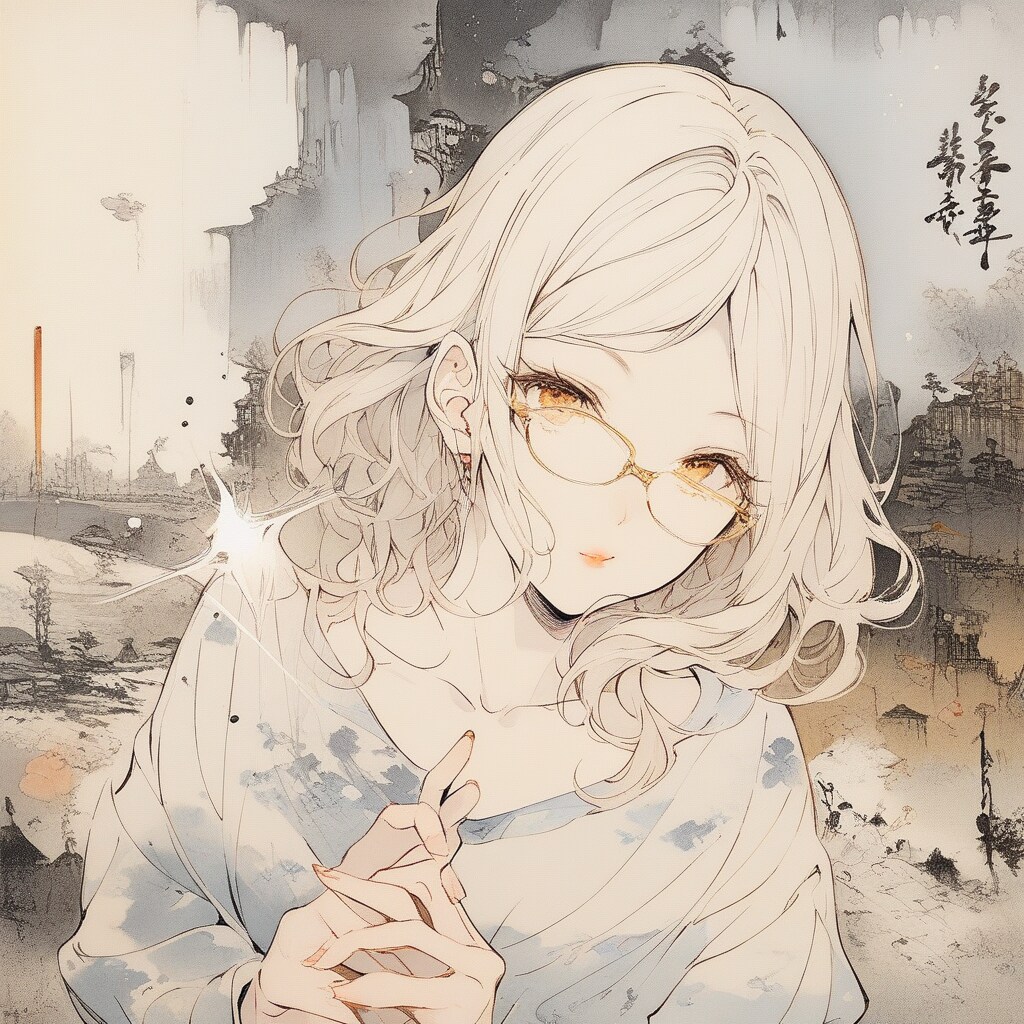白ちゃんと眼鏡【畫風変更】