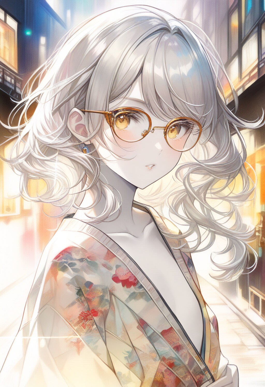 白ちゃんと眼鏡【畫風変更】
