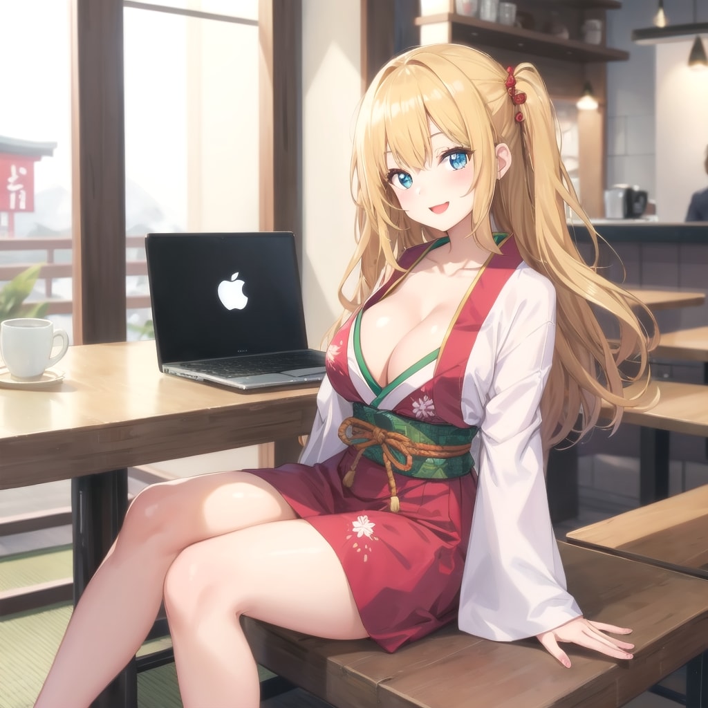 正月終わりで一段落？☕️ | の人気AIイラスト・グラビア