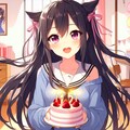 ゆるかわな！誕生日を祝う、うちの子♥その3(8枚) 4枚目