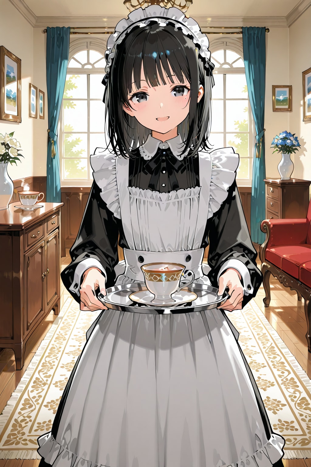 メイドさん１９９（ちせ） | の人気AIイラスト・グラビア