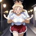 立花響　街中セクハラ 4枚目