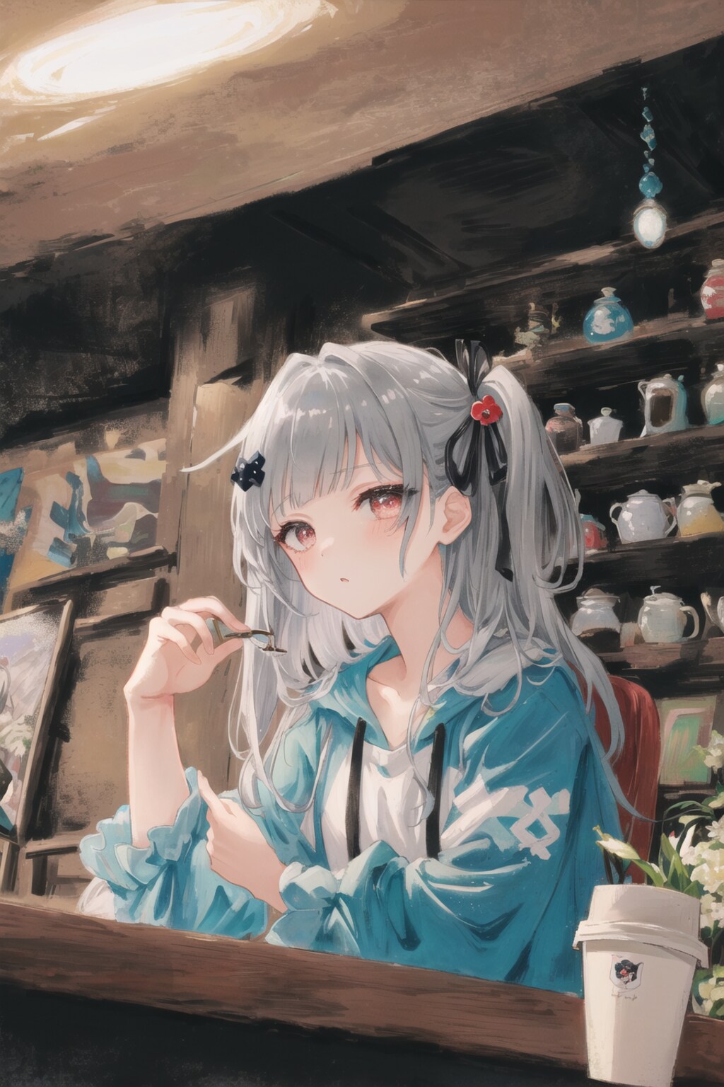 カフェ少女(SukiyakiMixV1)