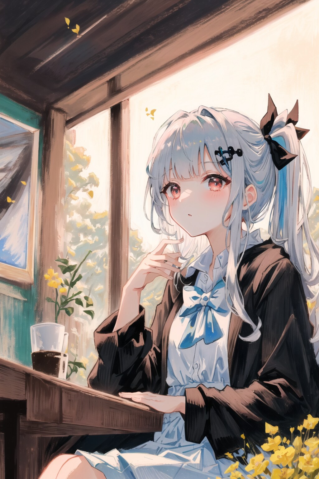 カフェ少女(SukiyakiMixV1)