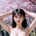 チューブトップ水着さん 4枚目