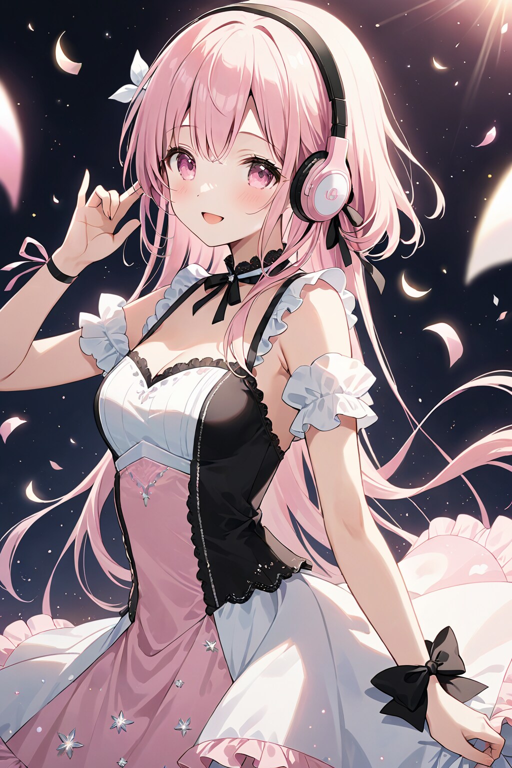 お気に入りの曲を聴きながら