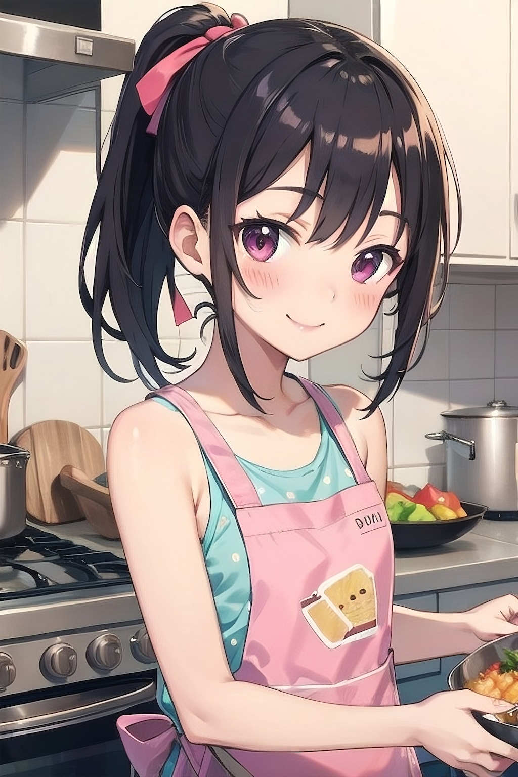 自宅で料理をする-02 ??