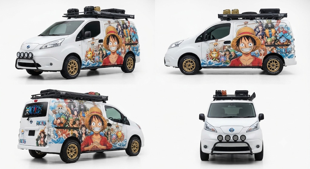 ワンピース痛車NV200