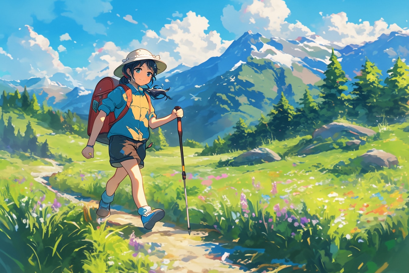 旅する少女110 | の人気AIイラスト・グラビア