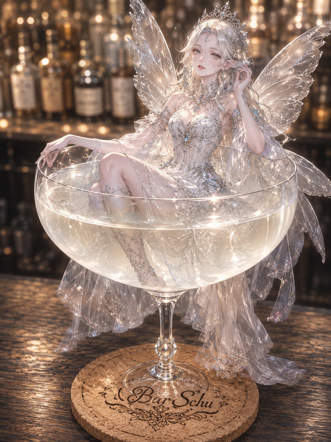 酒精：ホワイトレディちゃん……さま？