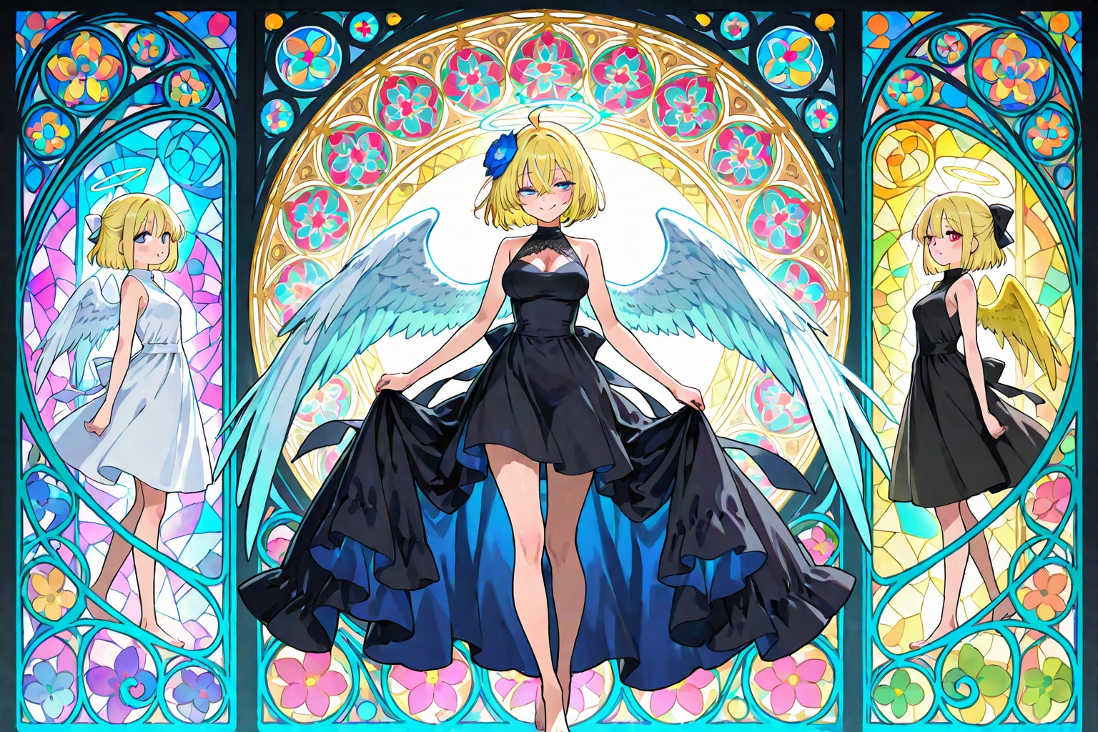 黒衣と白衣の天使いくすえ