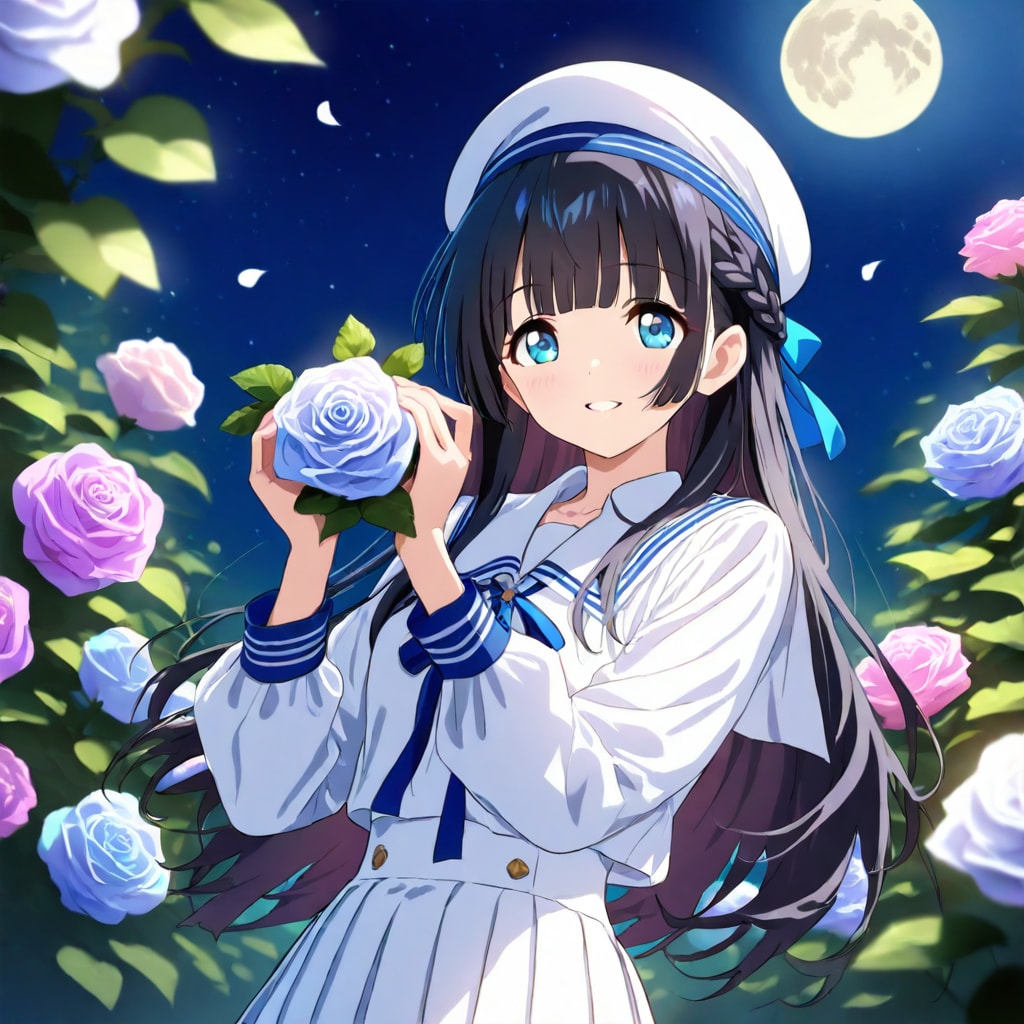 Blue Rose | の人気AIイラスト・グラビア