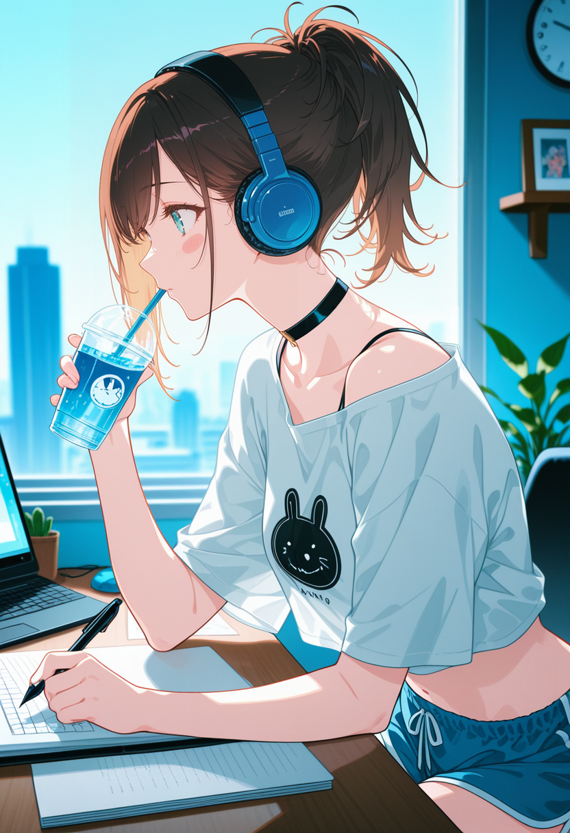 お勉強タイム