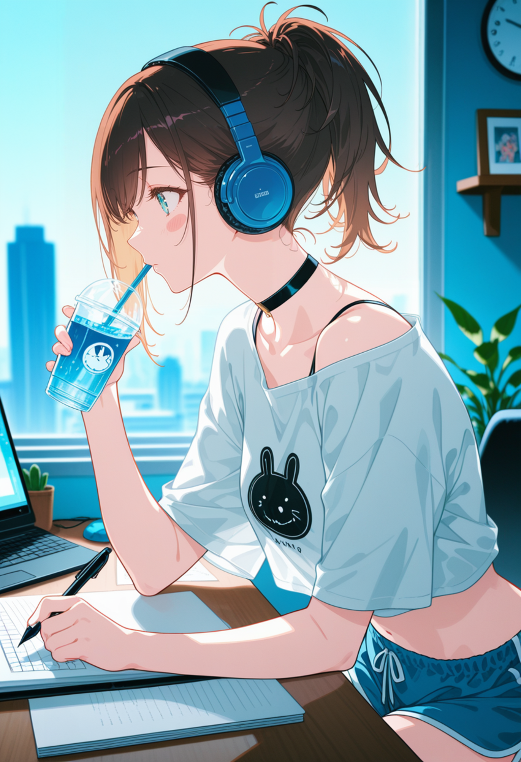 お勉強タイム