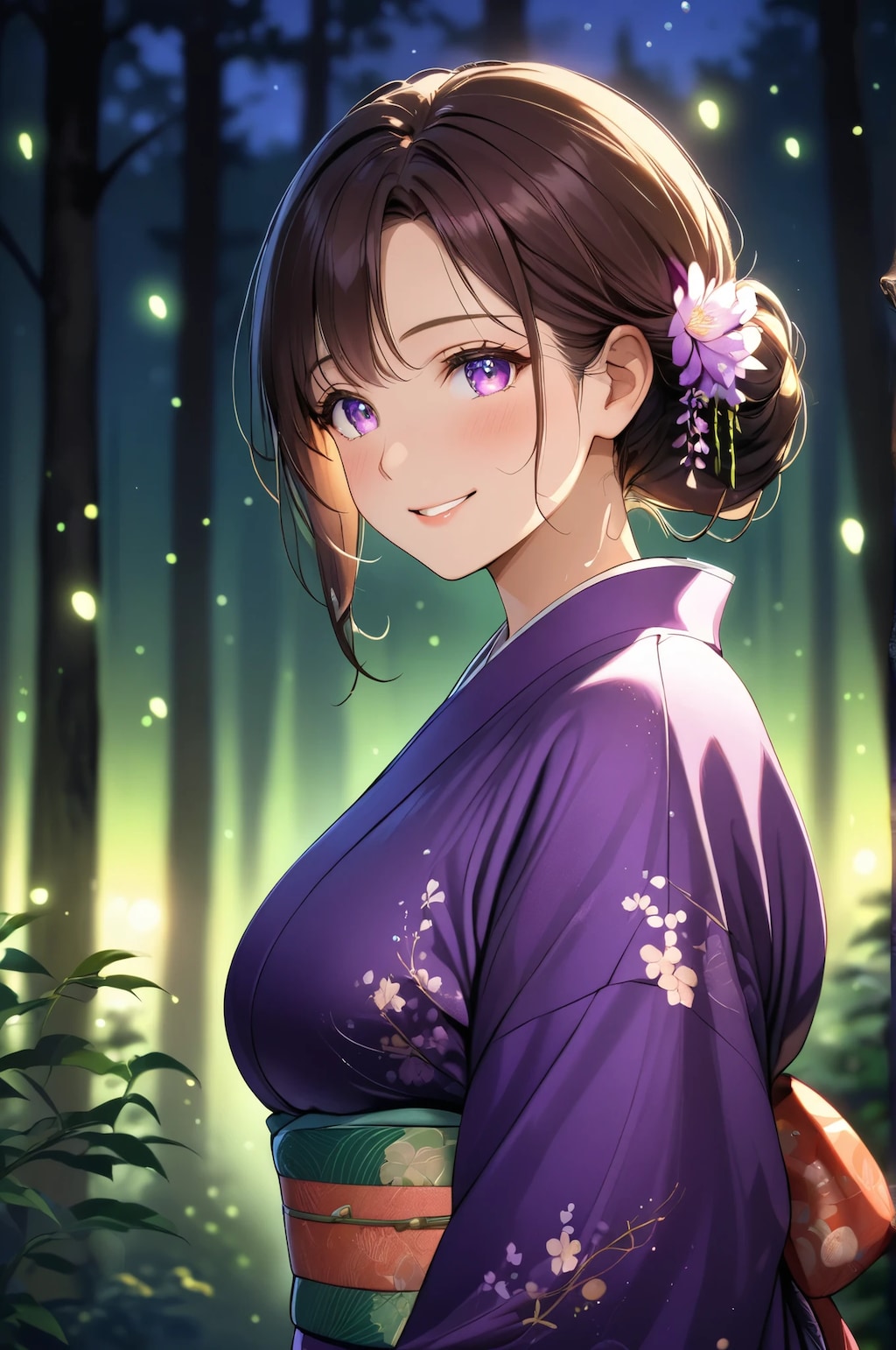 ホタル、綺麗ね