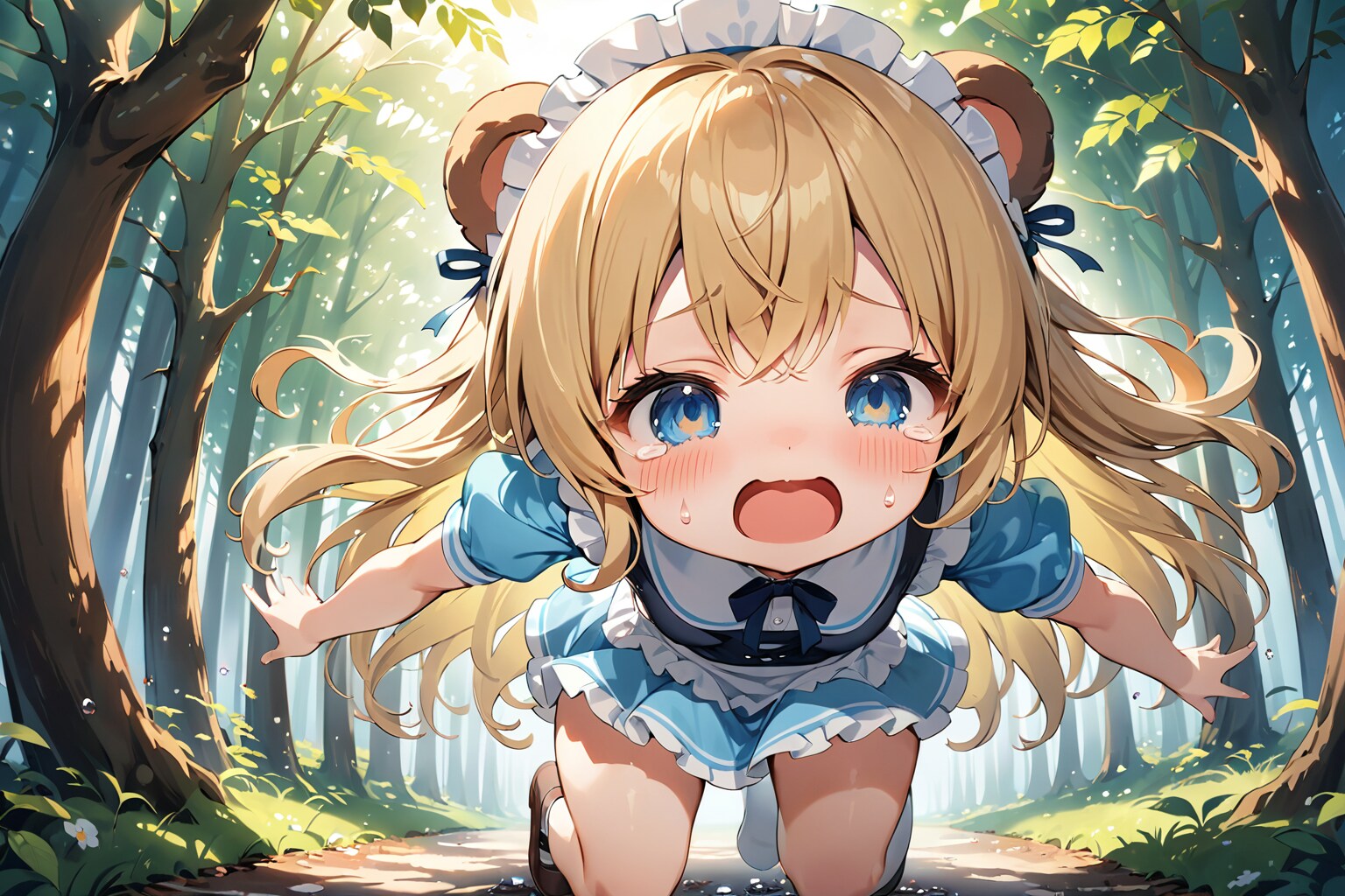 熊耳メイドの森チェイス
