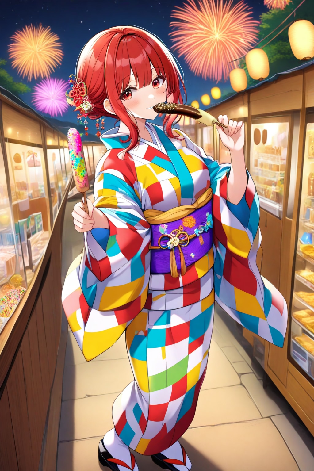 カラフルな君とチョコバナナ