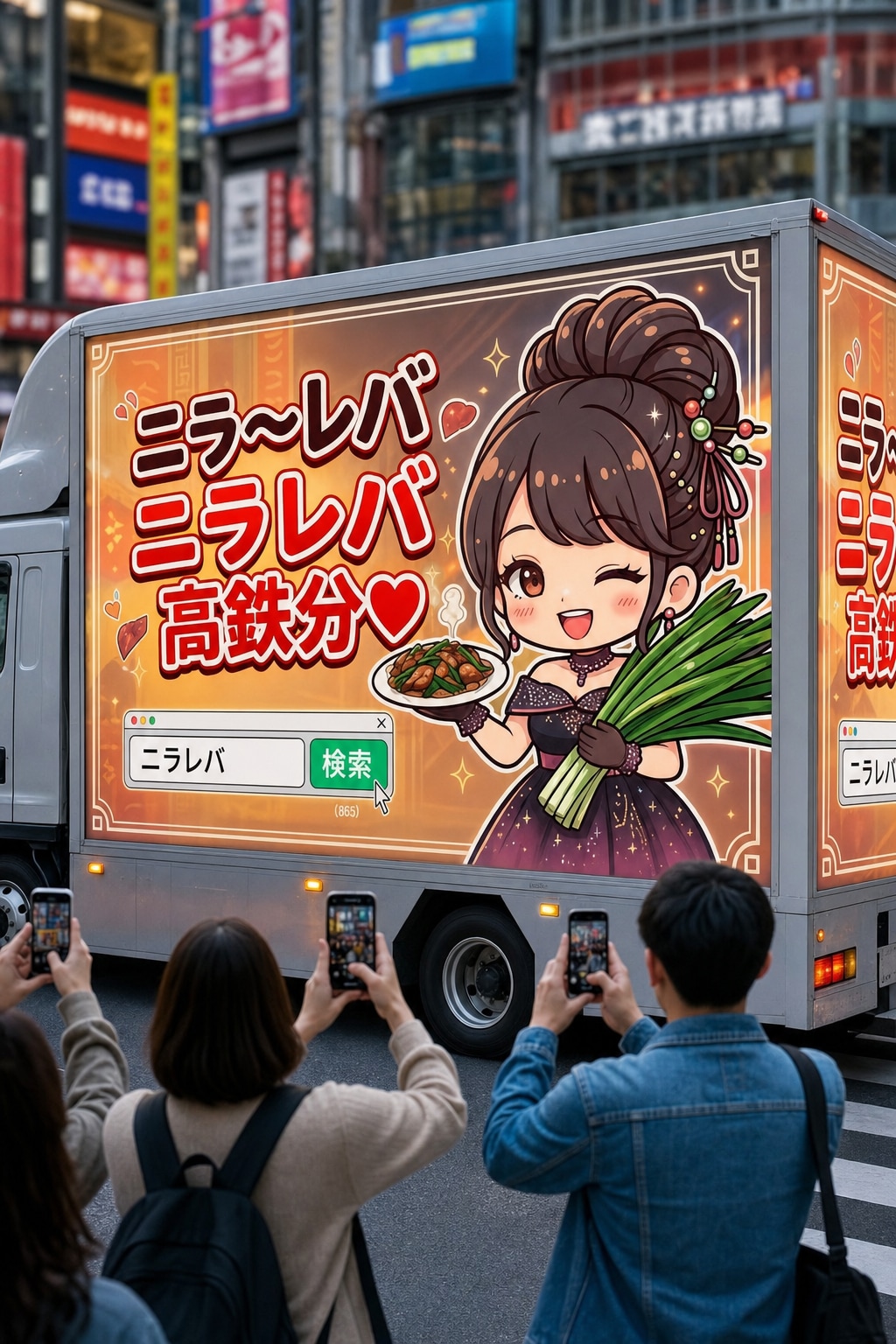 ニラ～レバ　ニラレバ　高鉄分♪