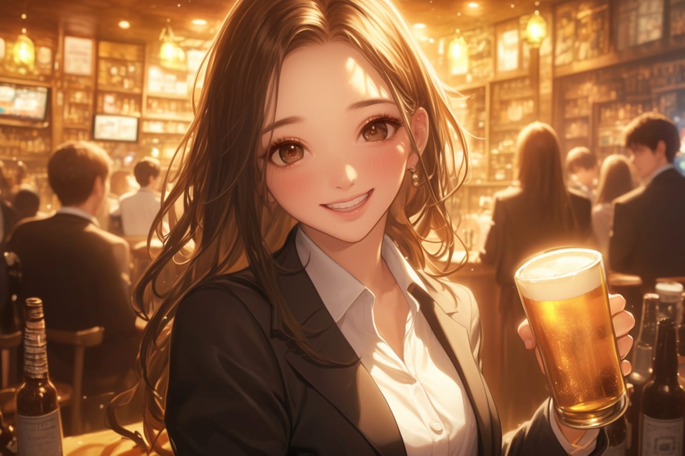 乾杯‼️🍻✨393 | の人気AIイラスト・グラビア