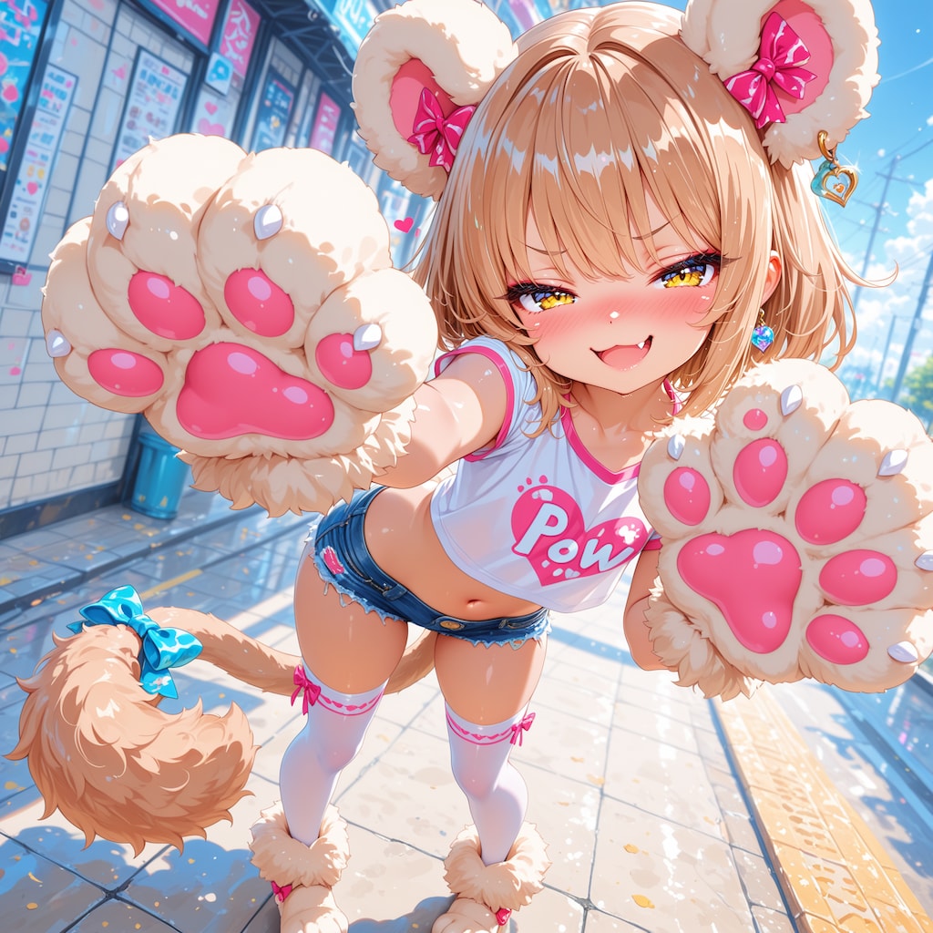 メスガな猫パンチ