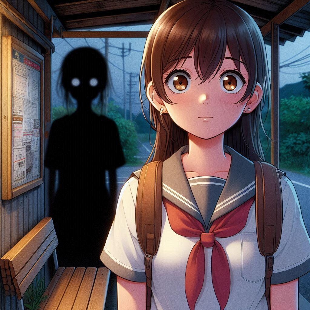 そのバス停には何かが憑いている