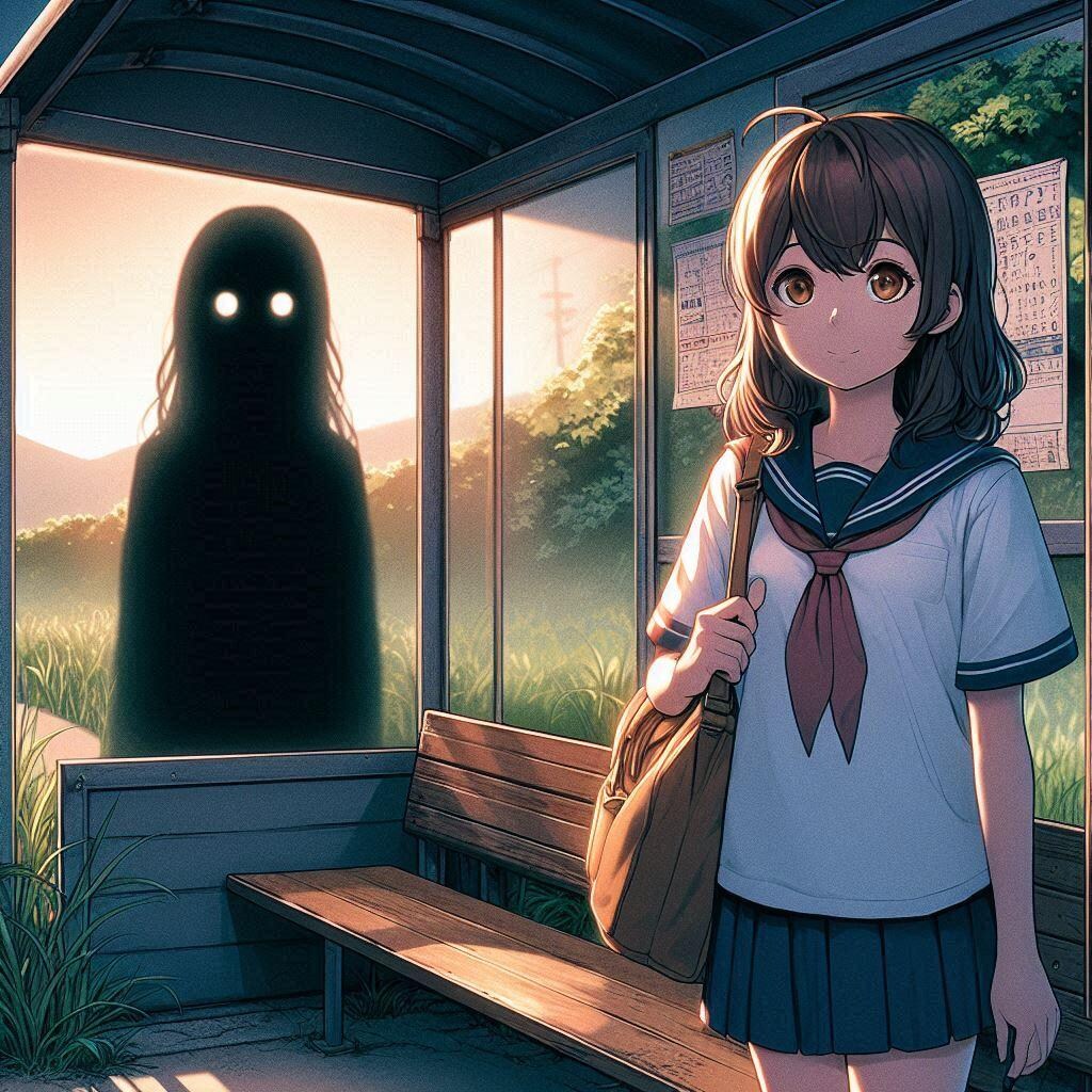 そのバス停には何かが憑いている
